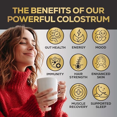 Alcami Elements New Zealand Grass-Fed Colostrum Powder – Immune Support & Gut Health