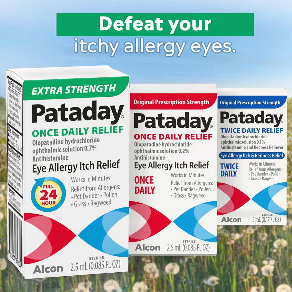 Pataday Once Daily Relief Extra Strength Eye Drops | Alcon 2.5ml