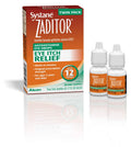 Zaditor Antihistamine Eye Drops Twin Pack – 12-Hour Relief | Alcon