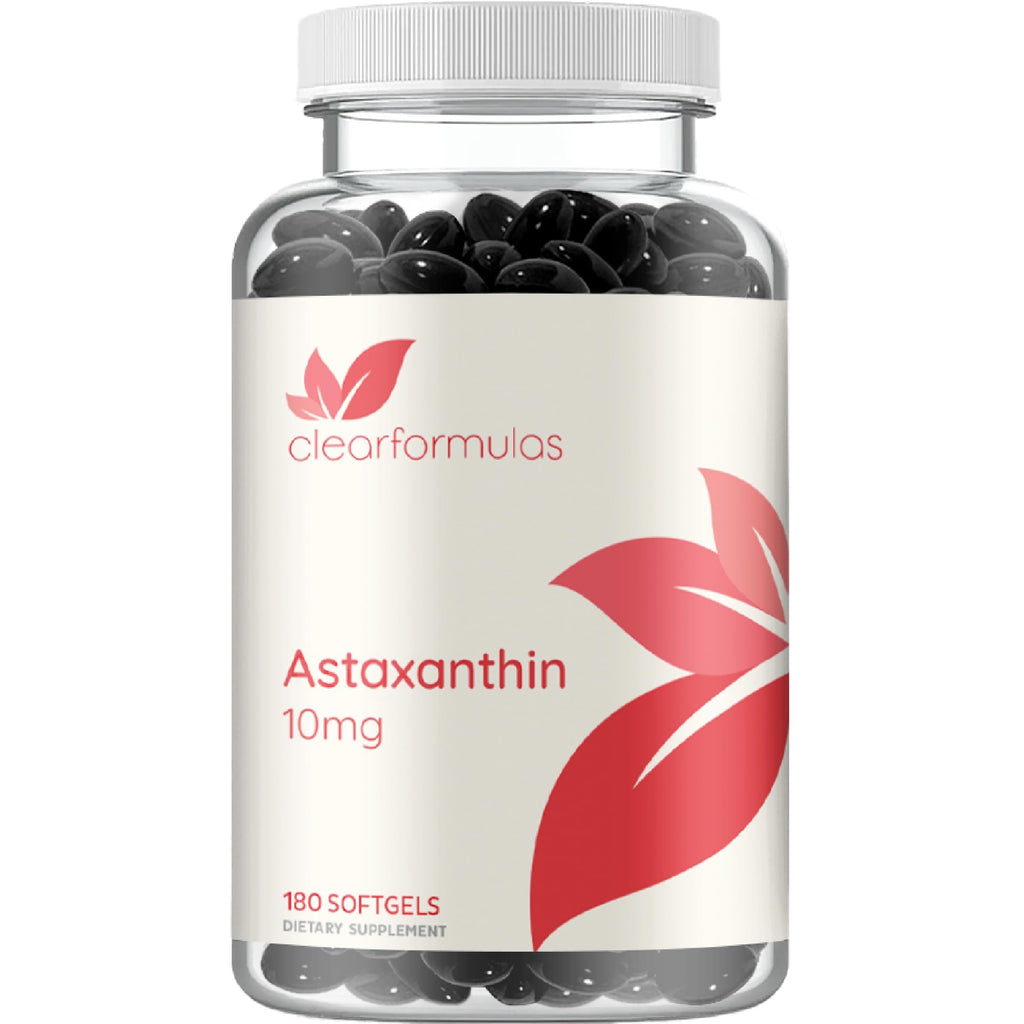 Algae Based Astaxanthin 10mg – Rapid Release, Non-GMO | 6-Month Supply