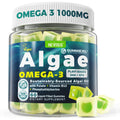 Algae Omega-3 Gummies 1000mg | Vegan DHA 460mg EPA 230mg | 60 Count