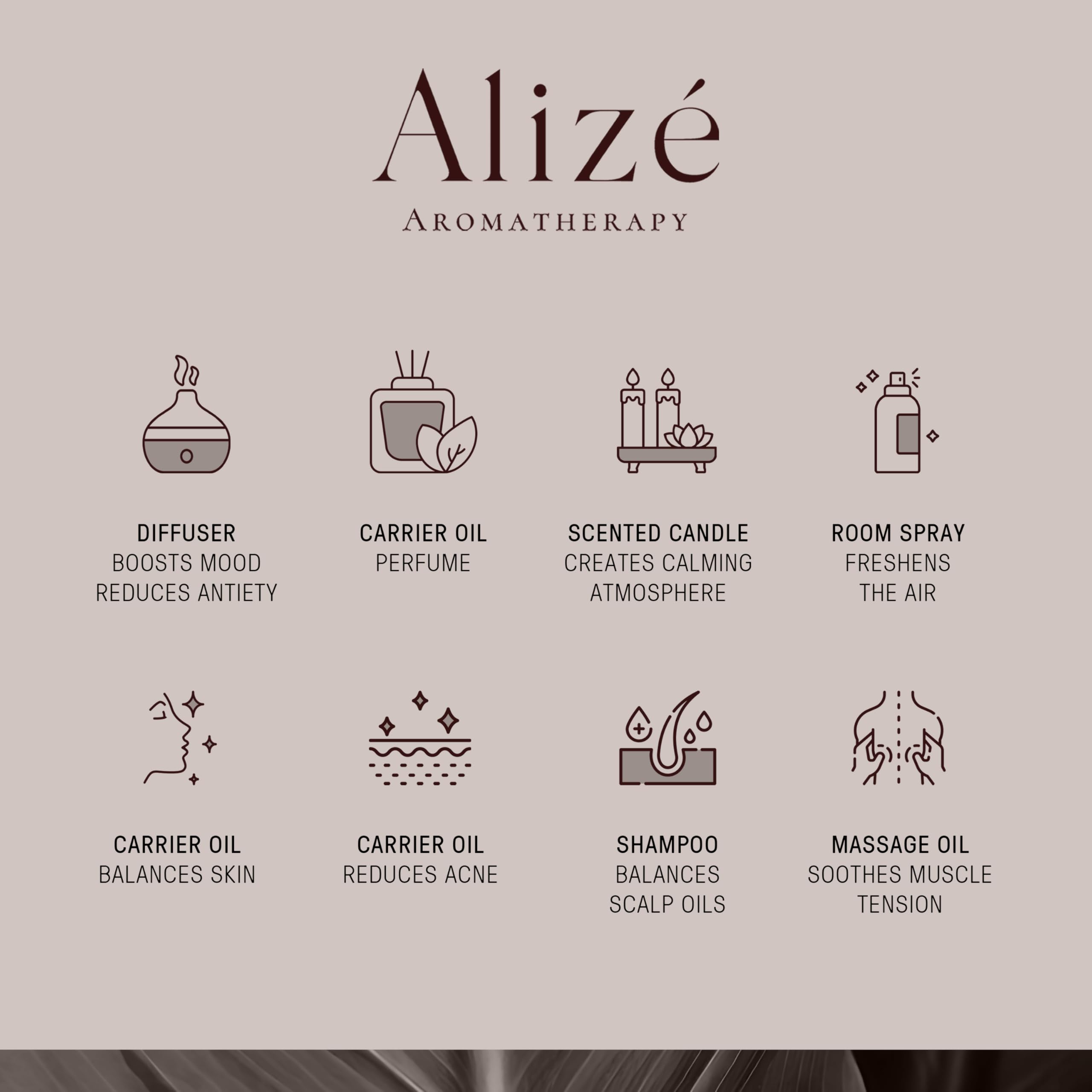Alizé Bergamot Essential Oil – USDA Organic, 100% Pure & Natural, 10ml
