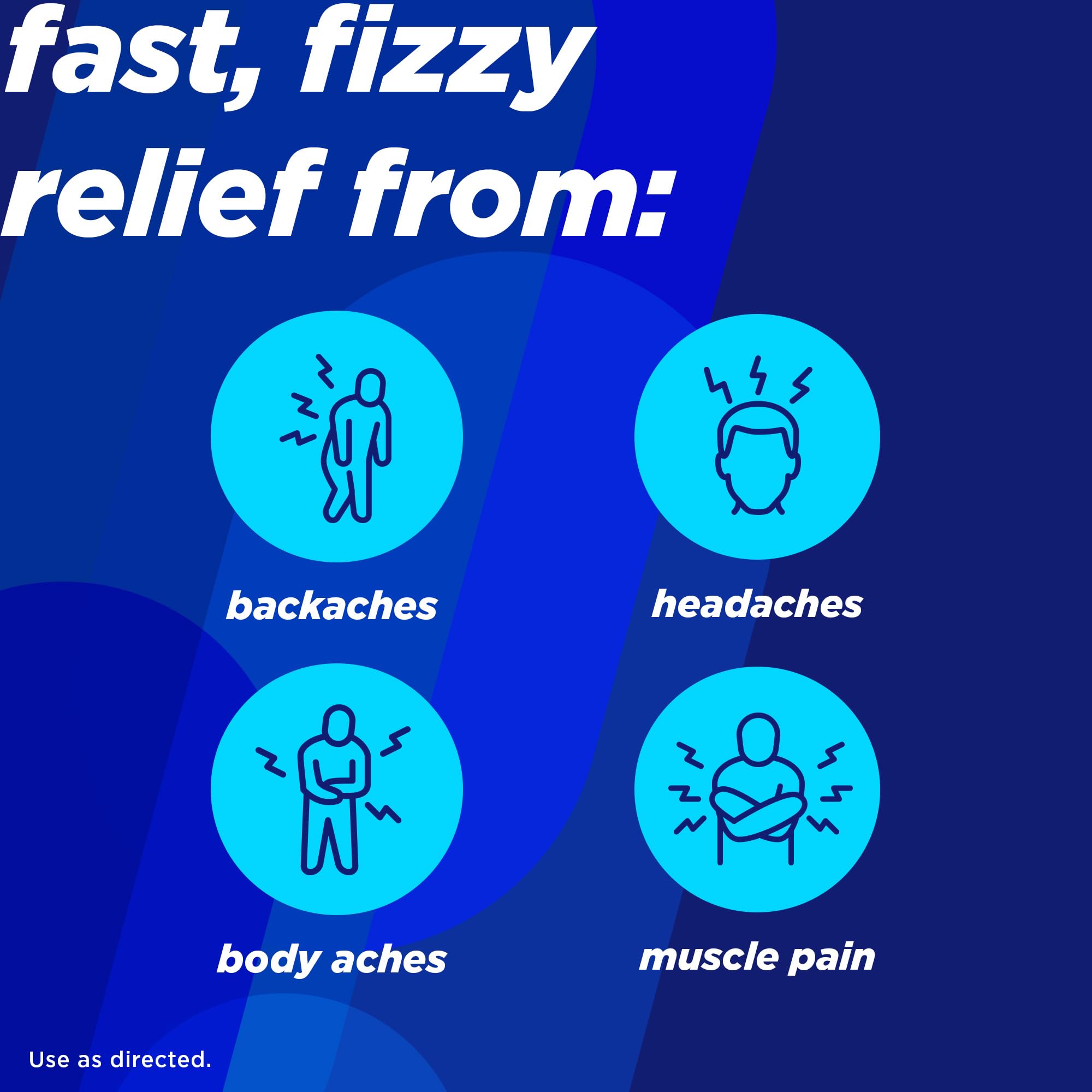 Alka-Seltzer Original Flavor Effervescent Tablets – Fast Multi-Symptom Relief, 116 Count