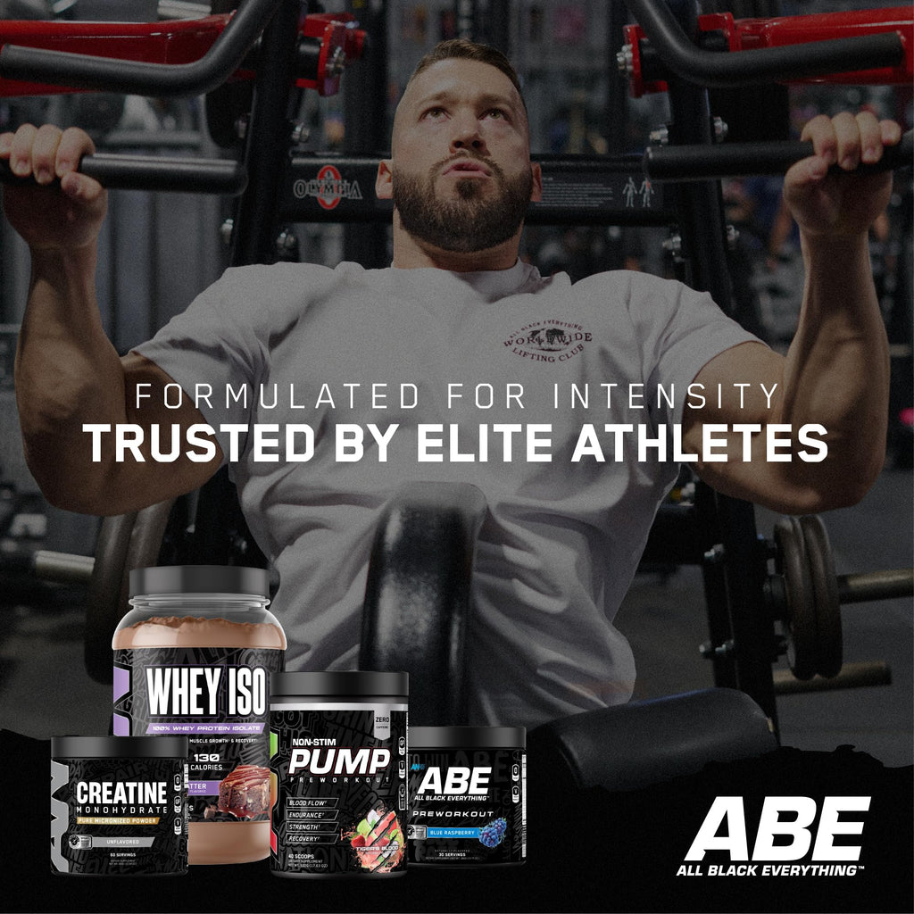 All Black Everything Creatine Monohydrate – 60 Servings (Blue Razz) – Gluten-Free & Keto Friendly