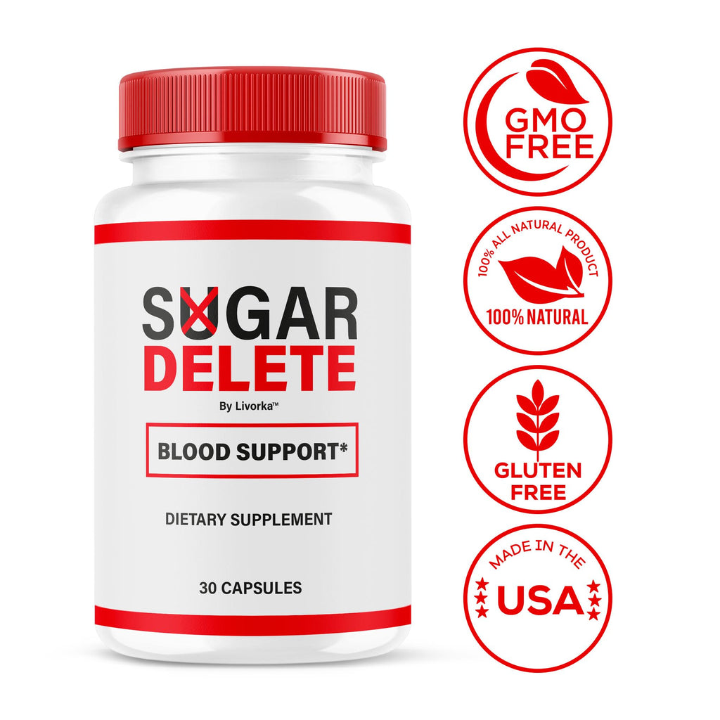 Sugar Delete Capsules (3 Pack) – Official Supplement, All-Natural Formula