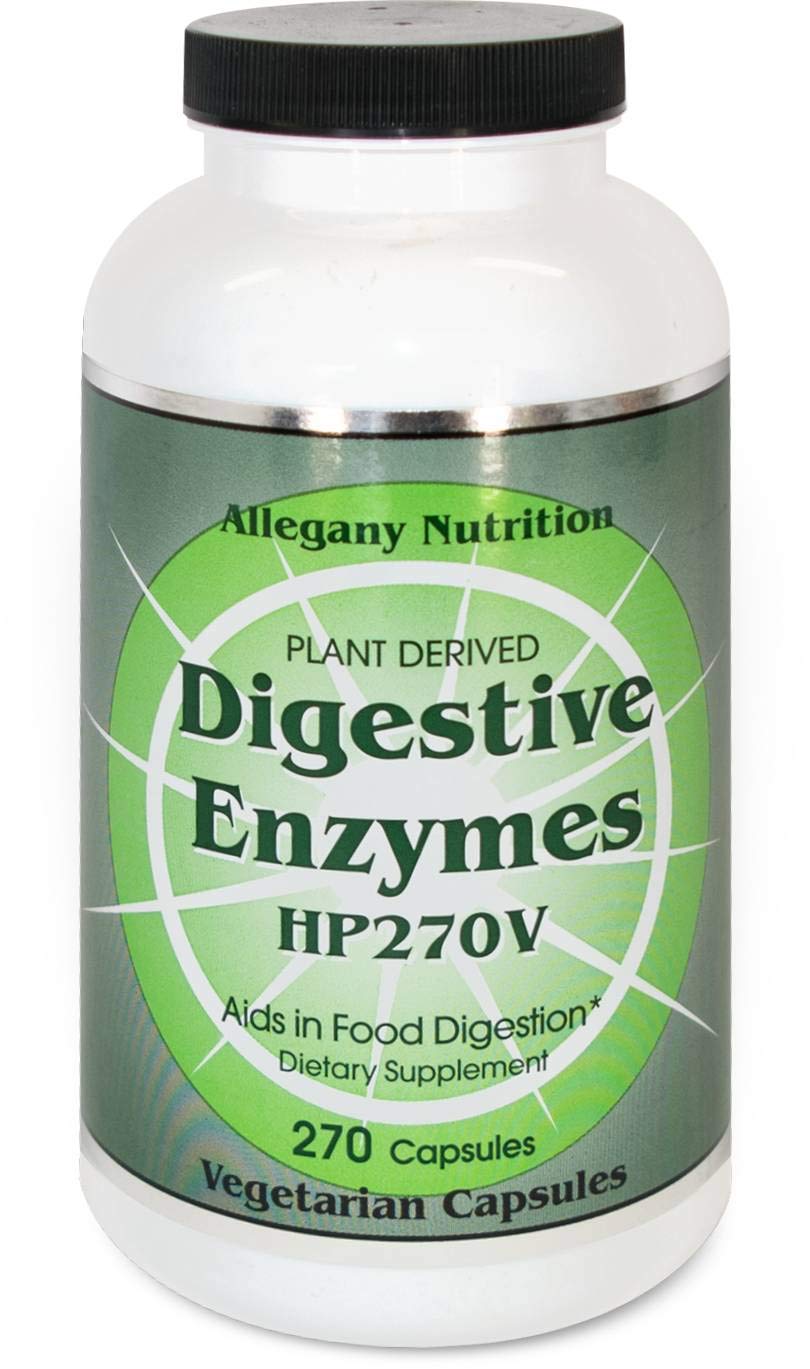 Allegany Nutrition Digestive Enzymes HP - 270 Veg Capsules