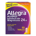 Allegra Adult 24-Hour Allergy Tablets 180 mg — 90 Count (Non-Drowsy)