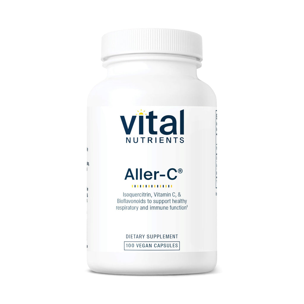 Vital Nutrients Aller-C – Vegan Respiratory & Sinus Support (100 Capsules)
