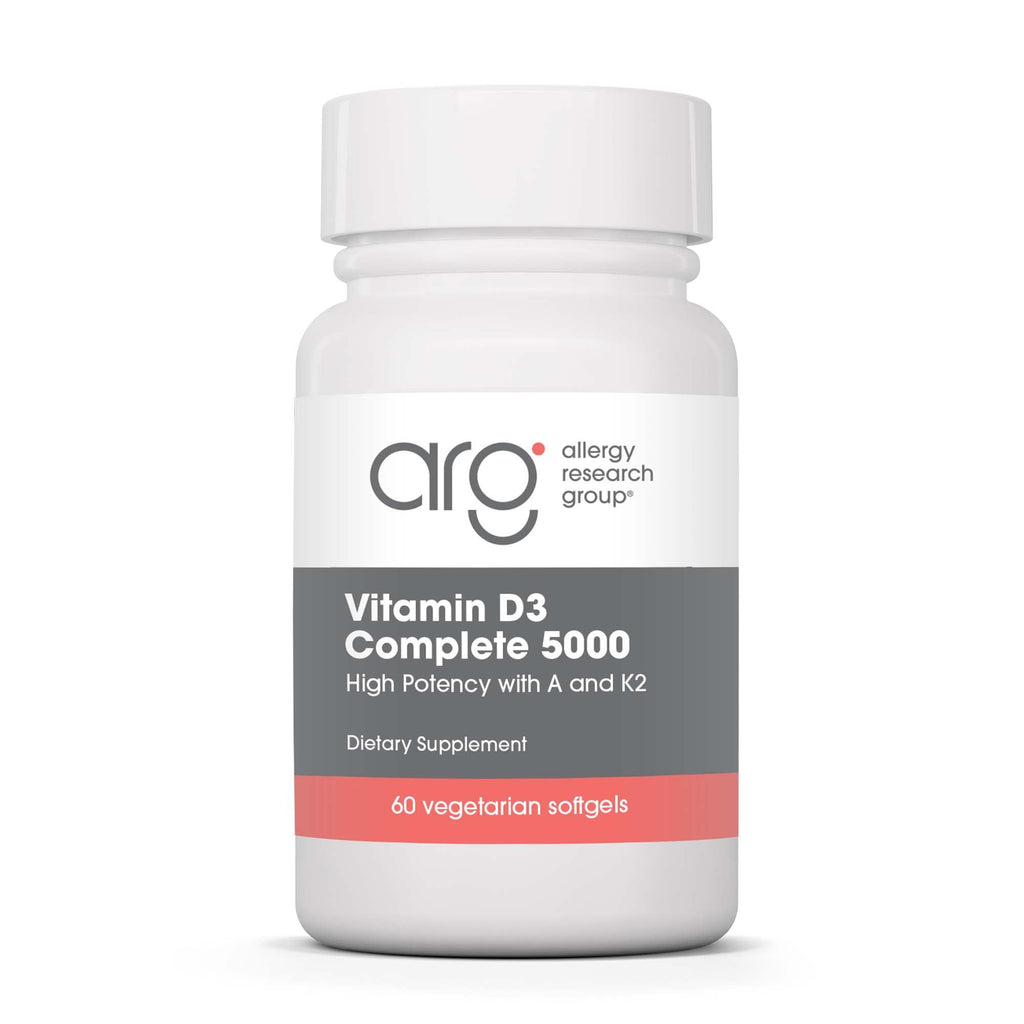 Allergy Research Group Vitamin D3 Complete 5000 IU | D3 & K2