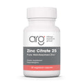 Zinc Citrate Supplement 25mg – Allergy Research Group | Immune Support, 60 Count
