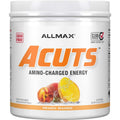 ALLMAX A:CUTS Amino-Charged Energy Drink Peach Mango – 210 g (30 Servings) | Caffeine, L-Carnitine & Taurine