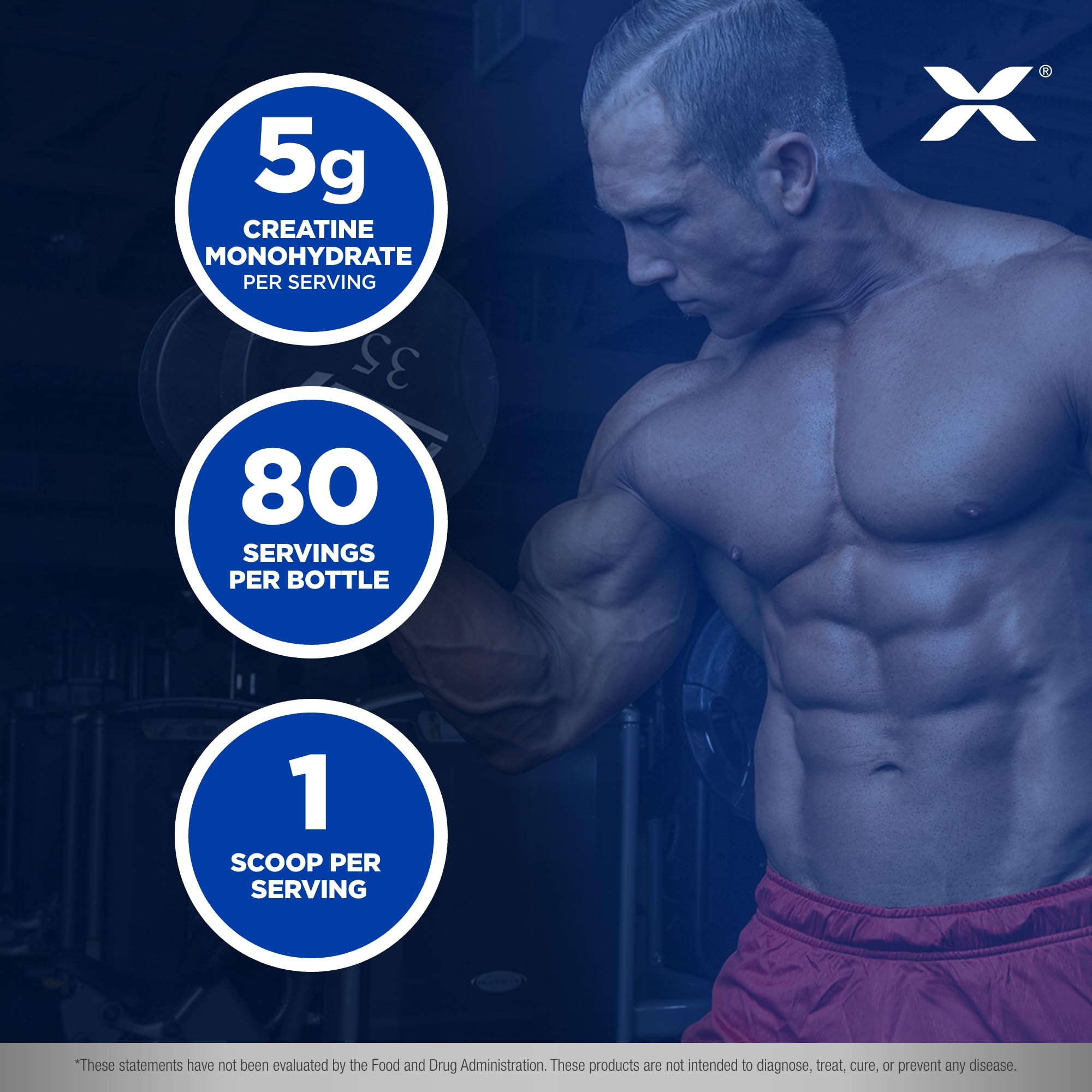 ALLMAX Essentials Creatine - 400 g Powder | Performance & Training Intensity | Vegan & Gluten Free | 80 Servings