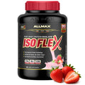 ALLMAX ISOFLEX Pure Whey Isolate – Gluten Free, Low Lactose, Sugar Free | Strawberry 5lb