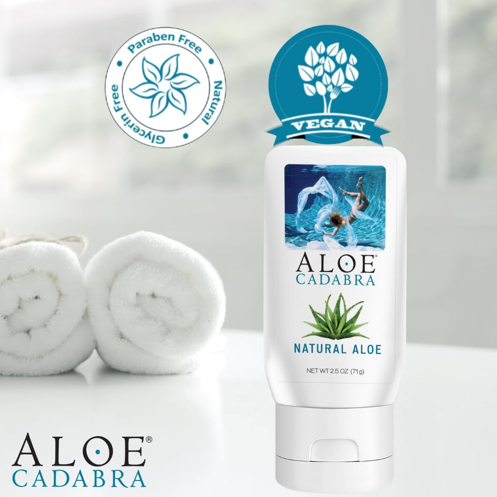 Aloe Cadabra Vaginal Moisturizer — 95% Aloe Vera, Water-Based, pH-Balanced (2.5 oz)