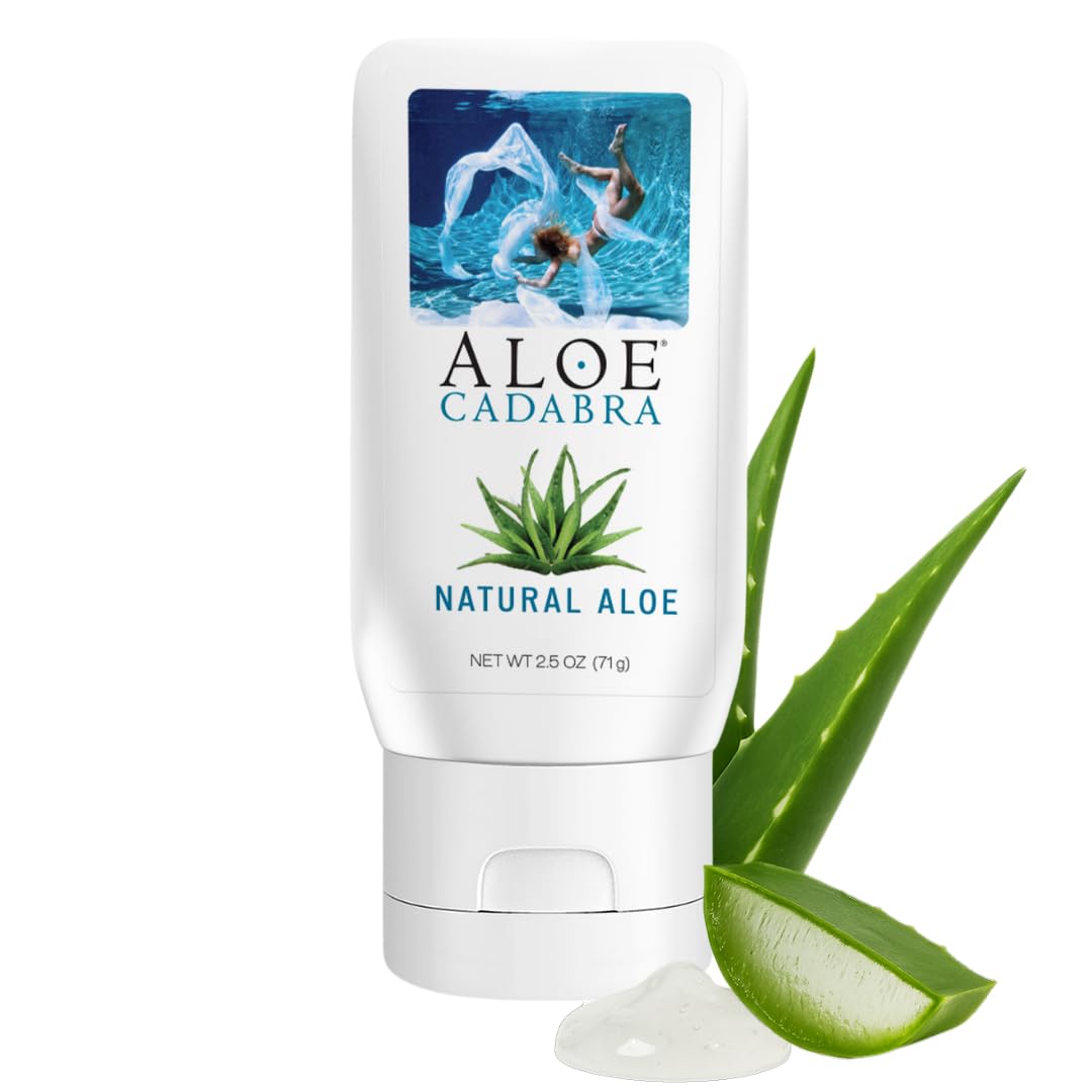 Aloe Cadabra Vaginal Moisturizer — 95% Aloe Vera, Water-Based, pH-Balanced (2.5 oz)