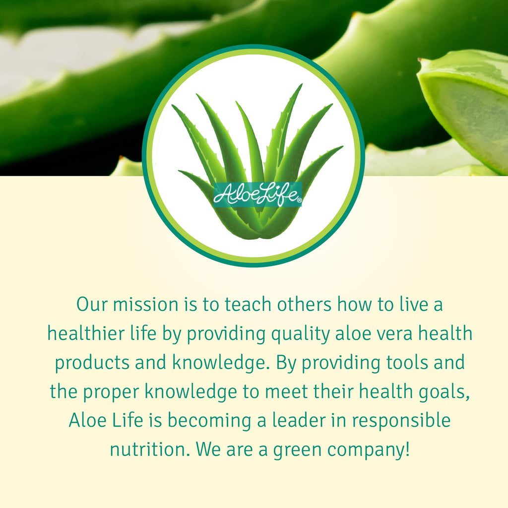 Aloe Life - Whole Leaf Aloe Vera Juic, Certified Organic, Gluten-Free (Orange Papaya, 16 oz)