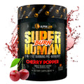 ALPHA LION Superhuman Burn – 2-in-1 Metabolism Booster Pre Workout & Thermogenic Fat Burner for Men | 21 Servings | Sweet Black Cherry