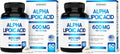 Alpha Lipoic Acid 600mg - 60 Capsules (Pack of 2) | USA Made, Non-GMO, Gluten Free