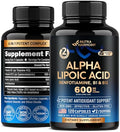 Alpha Lipoic Acid 600mg - ALA for Nerve & Energy Support | 120 Capsules