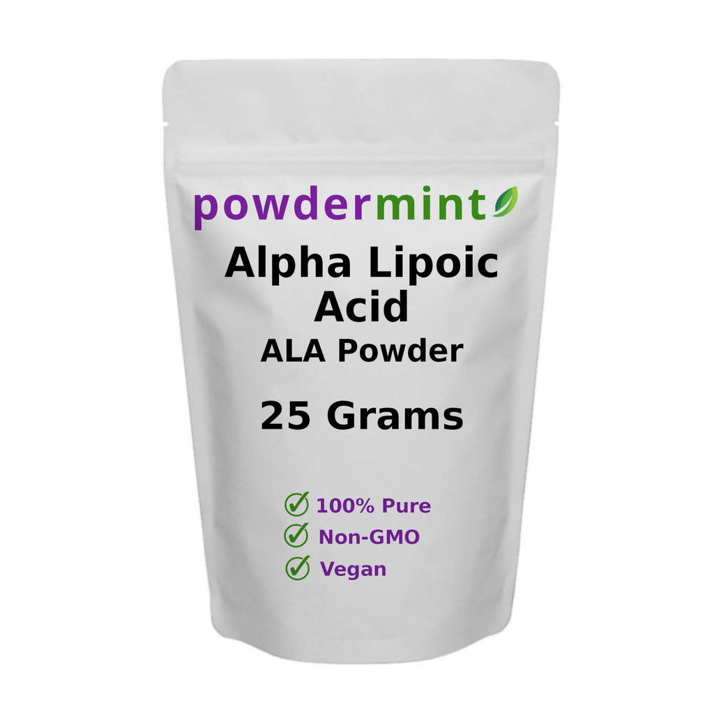 Alpha Lipoic Acid Powder RS-ALA (Pure ALA) – Antioxidant (Scoop Included)