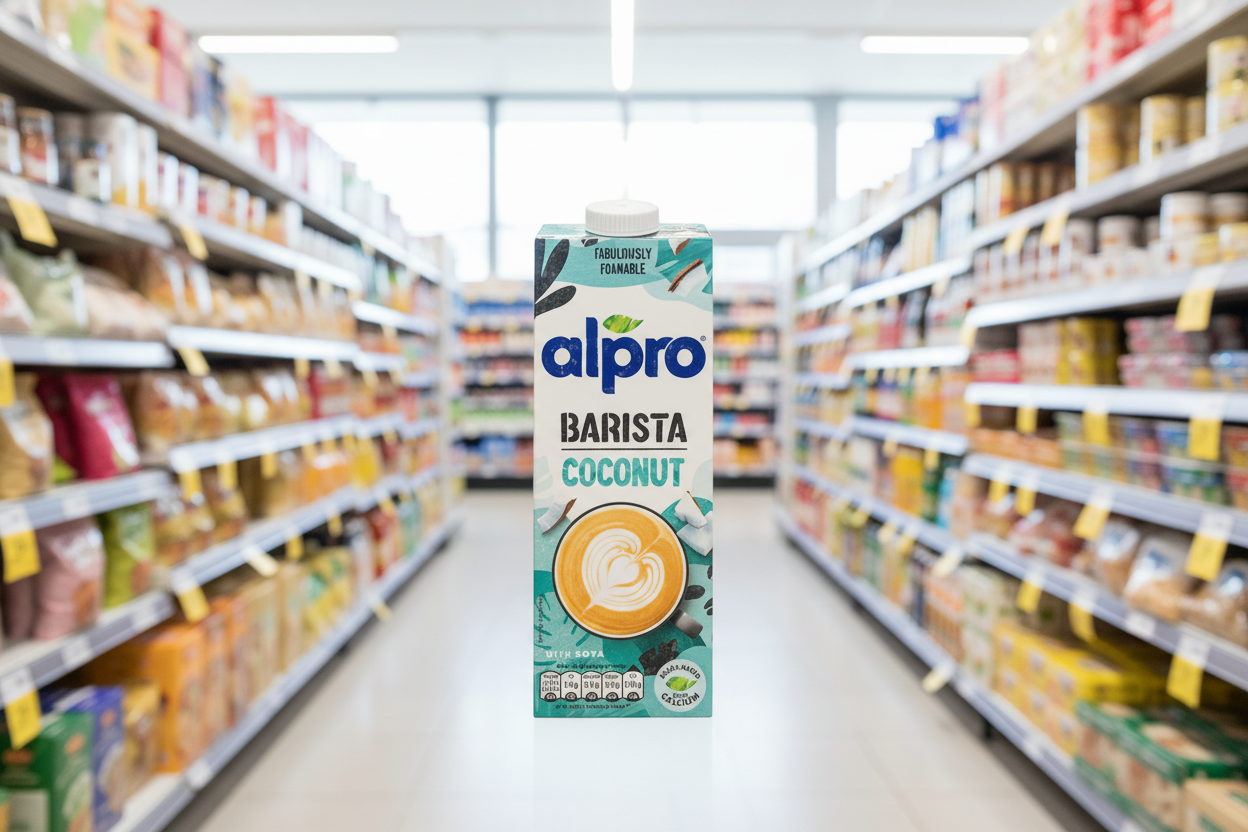 8 x Alpro Coconut Drink Soya Barista - 1LTR
