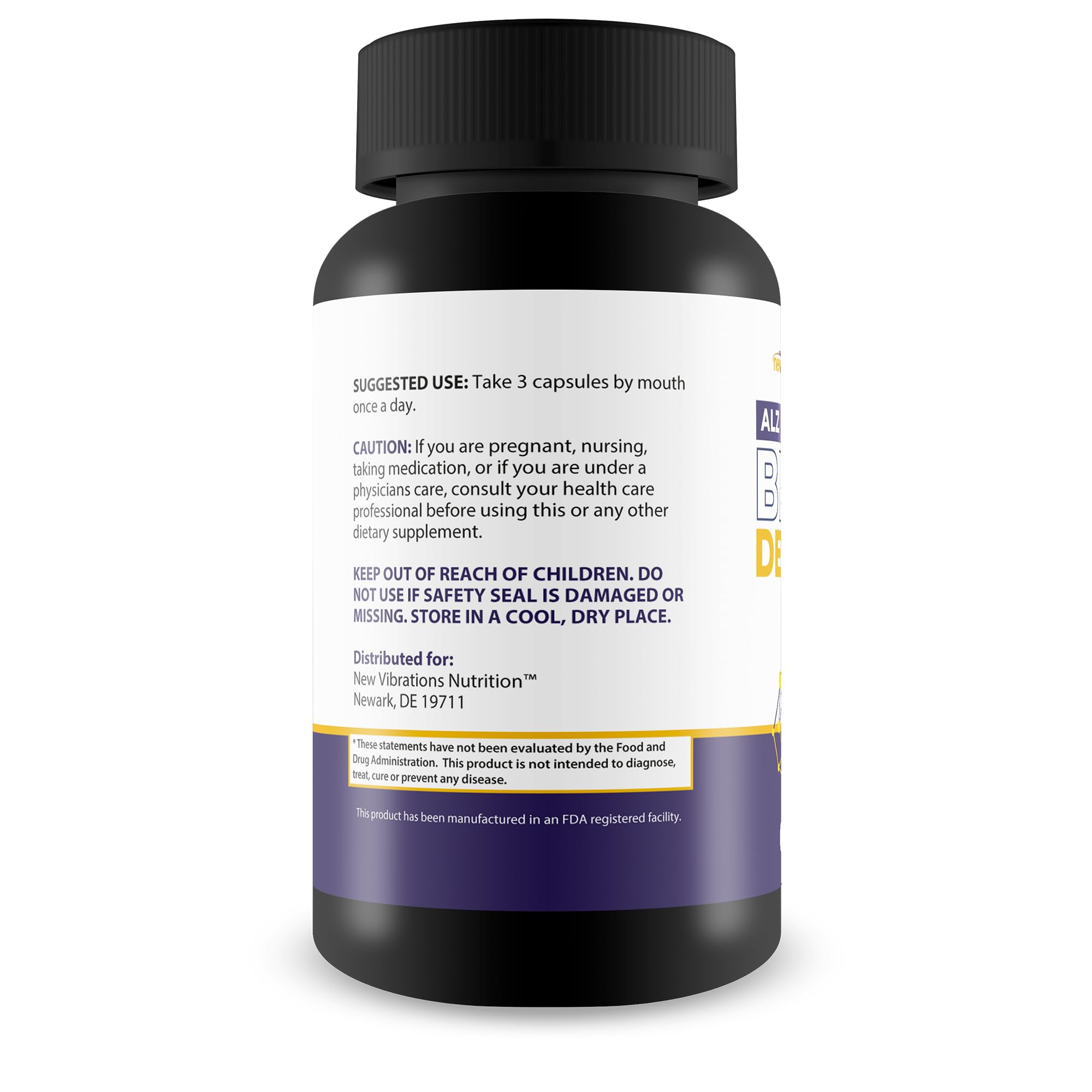 ALZ Brain Defence Pro – Advanced Memory Formula, Turmeric Memory Support