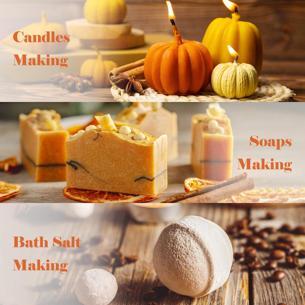 AmaKane Fall Fragrance Oil Set - 6x10ml for Diffusers, Candles & Soaps