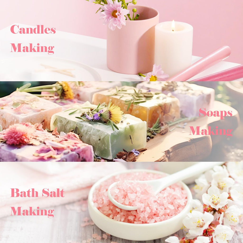 AmaKane Floral Fragrance Oils – 6x10ml Rose, Jasmine, Chamomile, Neroli, Magnolia & Cherry Blossom | Diffuser & DIY Scents