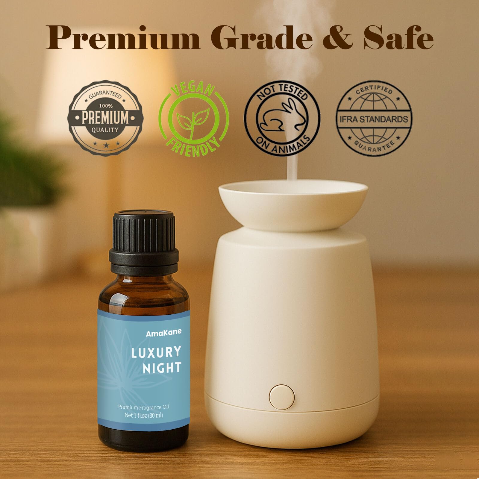 AmaKane Luxury Night Fragrance Oil 30ml – Marriott-Inspired Hotel Scent