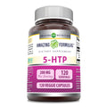 Amazing Formulas 5-HTP (L-5-Hydroxytryptophan) Supplement | 200 Mg per Serving | Veggie Capsules | Non-GMO | Gluten-Free | Made in USA (1 Pack | 120 Count)