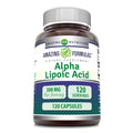 Amazing Formulas Alpha Lipoic Acid 300 mg Capsules – 120 Count, Non-GMO, Gluten Free, Made in USA
