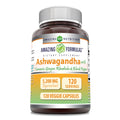 Amazing Formulas Ashwagandha – 5200 mg/Serving | 120 Veggie Caps | USA Made
