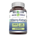 Amazing Formulas Bilberry Extract Supplement 1000 mg - 120 Softgels | Rich in Vitamins