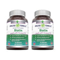 Amazing Formulas Biotin 10,000 mcg with Coconut Oil – Softgels, Non-GMO, Gluten-Free, Made in USA (2 Pack, 120 Count)