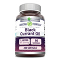 Amazing Formulas Black Currant Oil 1500 mg – Softgels, GLA, Non-GMO, Gluten Free