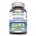 Amazing Formulas Glucosamine Chondroitin MSM 1850 mg - Non-GMO, Gluten Free - Made in USA