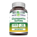Amazing Formulas Glucosamine Sulfate 1500 mg - 240 Count Capsules | Non-GMO, Gluten Free, Made in USA