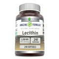 Amazing Formulas Lecithin 1200 mg Softgels – Non-GMO, Gluten-Free, USA Made