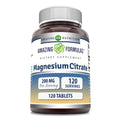 Amazing Formulas Magnesium Citrate 200 mg | 120 Count | Non-GMO, Gluten Free | Made in USA