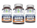 Magnesium Oxide 500 mg Capsules - Amazing Formulas | Non-GMO, Gluten Free, Made in USA (90 Count, 3 Pack)
