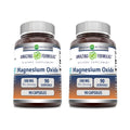 Amazing Formulas Magnesium Oxide 500 mg Capsules Supplement | Non-GMO | Gluten Free | Made in USA (90 Count | 2 Pack)