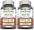 Amazing Formulas MCT Oil Softgels – 1000 Mg per Serving, Non-GMO, Gluten-Free, Made in USA (2 Pack, 300 Count)