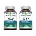 Amazing Formulas NAC 600 mg – N-Acetyl Cysteine Supplement | Non-GMO, Gluten Free | Made in USA (2 Pack, 250 Count)