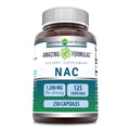 Amazing Formulas NAC Supplement - 600 mg per Serving | 250 Capsules | Non-GMO | Gluten Free | Made in USA