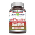 Red Yeast Rice 1200mg – 240 Capsules | Made in USA, Non-GMO