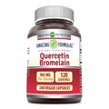 Amazing Nutrition Quercetin 800 Mg with Bromelain 165 Mg - 240 Veggie Caps | Non-GMO, Gluten Free, Made in USA