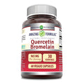 Amazing Nutrition Quercetin 800 mg + Bromelain 165 mg Veggie Caps