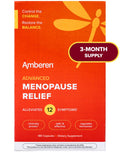 Amberen Menopause Supplement for Women – 180 Capsules – Clinically Proven 12-Symptom Relief