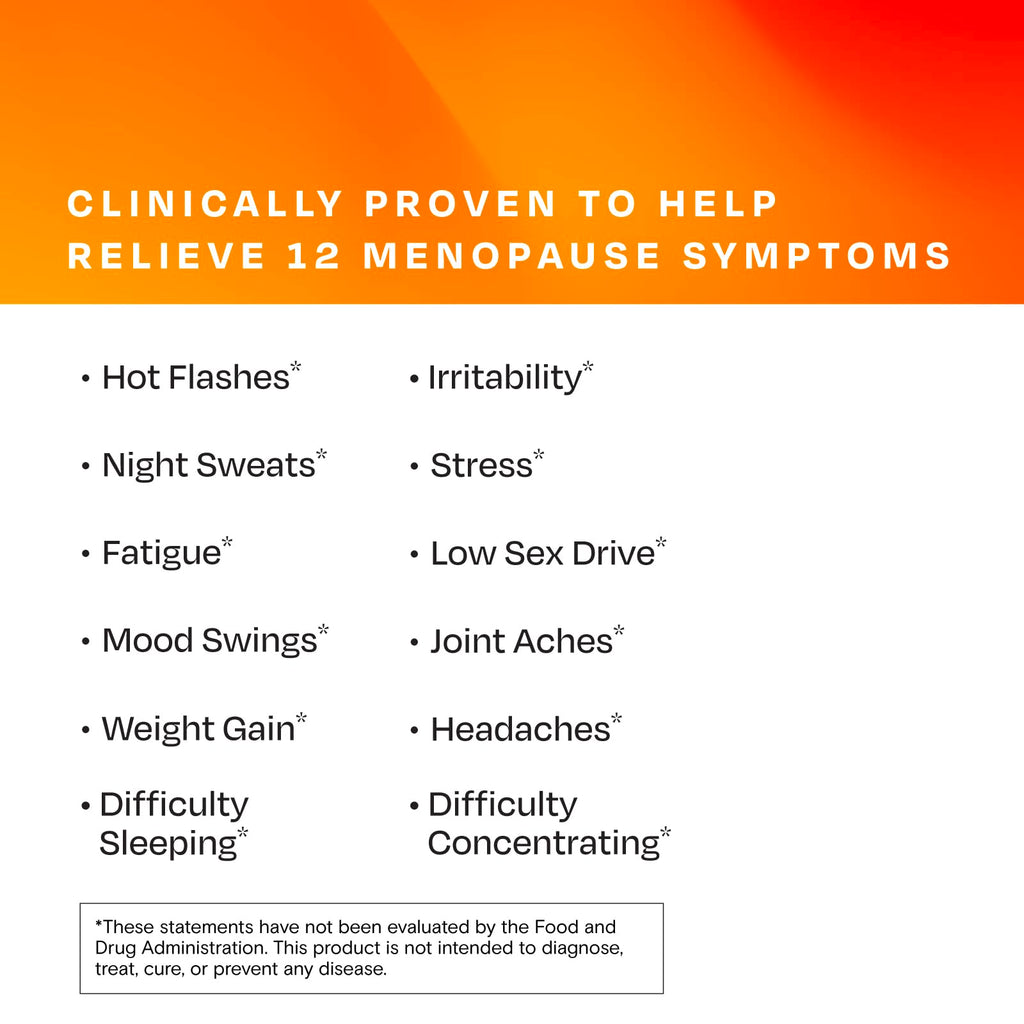 Amberen Menopause Supplement for Women - 60 Capsules | Supports Hormone Balance & 12 Symptom Relief