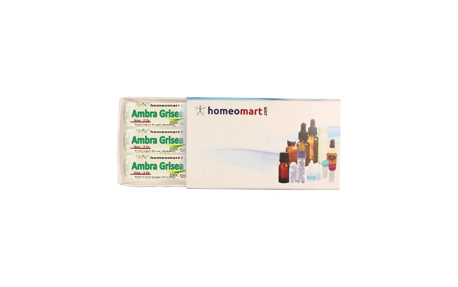 Ambra Grisea Homeopathy Pellets 200C (Pack of 3) – HomeoMart